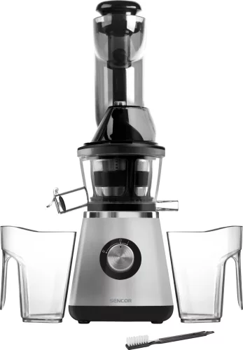 SENCOR SSJ4070SL lassú gyümölcsprés, 400 W, 0,8 l