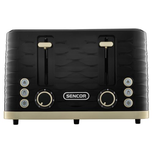 SENCOR STS7551BK fekete 4 szeletes kenyérpirító
