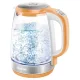 SENCOR SWK 2193OR üveg vízforraló hőfokszabályzóval (2,0 l, 2 200 W)