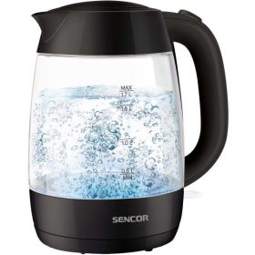 Sencor SWK 7301BK vízforraló üveg/fekete 1,7 liter