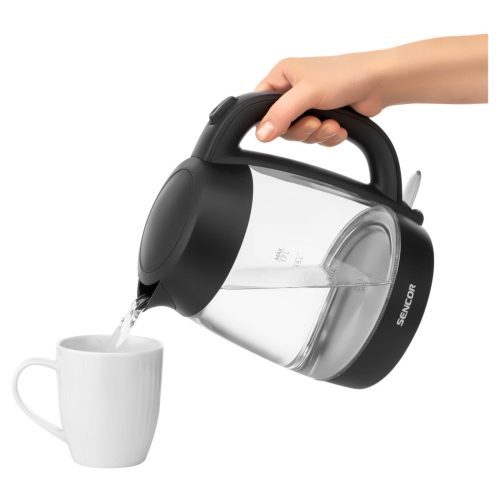 Sencor SWK 7301BK vízforraló üveg/fekete 1,7 liter