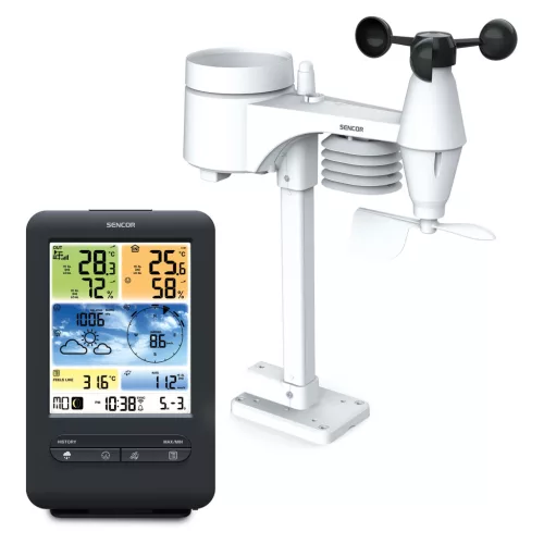 SENCOR SWS 9898 időjárás állomás WIFI