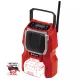Einhell TC-RA 18 Li BT – Solo akkus rádió Bluetooth-kapcsolattal