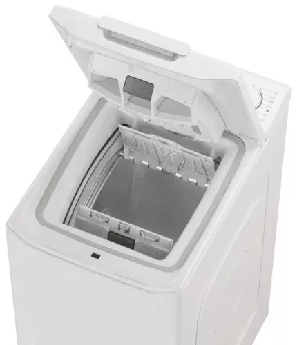 Candy TCA463D3-S felültöltős mosógép, 6 kg, Wi-Fi és Bluetooth, C energiaosztály