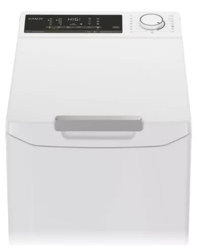 CANDY TCA474TM5‑S ProWash 500 felültöltős mosógép, 7 kg, 1400 f/perc