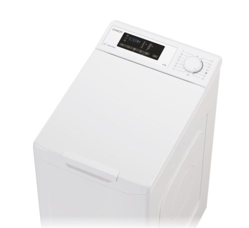 CANDY TCAS465D3-S PRO WASH 300 felültöltős mosógép, 6 KG, 1400 centrifuga
