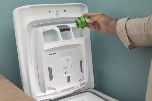 Candy TCAS 276TM6-S felültöltős mosógép 7 kg, A energiaosztály, Wi-Fi