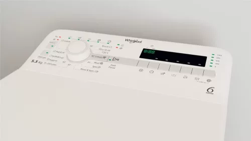 WHIRLPOOL TDLR 55140S EU felültöltős mosógép 