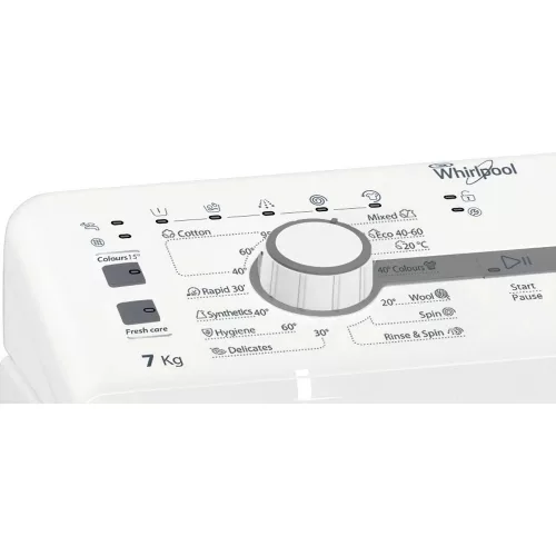 WHIRLPOOL	TDLR 7220SS EU/N felültöltős mosógép