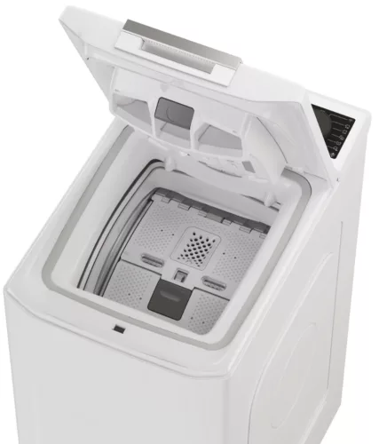 Haier THASN466TM4-S felültöltős mosógép, 6 kg, B energiaosztály, gőzfunkció, WiFi