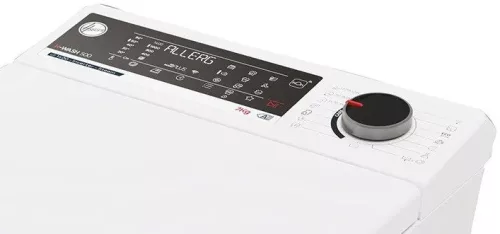 HOOVER THOS476TM5-S felültöltős mosógép, 7 kg, A energiaosztály, Wi-Fi és gőzfunkció