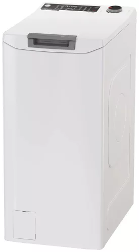 HOOVER THOS476TM5-S felültöltős mosógép, 7 kg, A energiaosztály, Wi-Fi és gőzfunkció