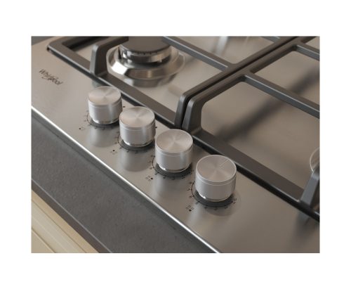 WHIRLPOOL TKRL 661 IX EU Inox gázfőzőlap