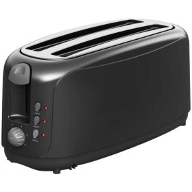 TOO TO-4SL-120-B LILY fekete 4 szeletes kenyérpirító