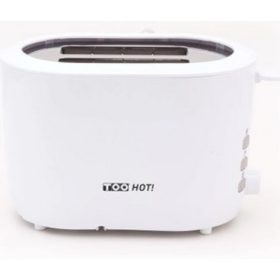   TOO TO-500-W 840W fehér 2 szeletes kenyérpirító zsemlemelegítő feltéttel