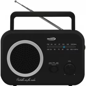   HAUSER TR-9205 táskarádió, kompakt AM/FM, AC/DC működés