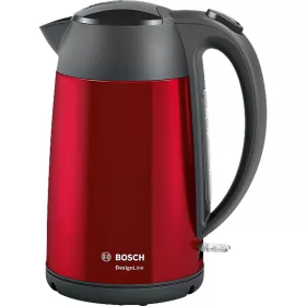   BOSCH TWK3P424 nemesacél vízforraló 1,7 l, kivehető vízkőszűrővel