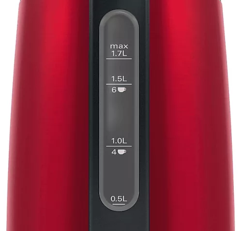 BOSCH TWK3P424 nemesacél vízforraló 1,7 l, kivehető vízkőszűrővel