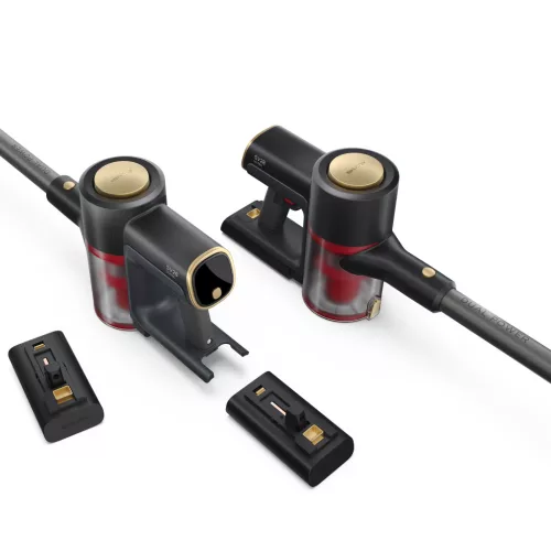Sharp SV28AEUB Dual Power Ultra vezeték nélküli állóporszívó, 2 akkumulátorral, HEPA 13 szűrővel