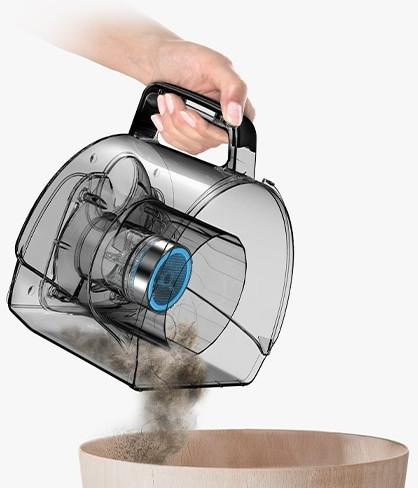 Samsung VC07M211OSR/GE piros-fekete porzsák nélküli porszívó