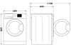 WHIRLPOOL W6 98 SILENCE EE elöltöltős mosógép