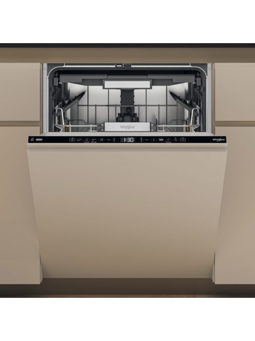 WHIRLPOOL W7I HT40 TS mosogatógép beépíthető 15 teríték