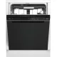 Whirlpool W7U HS61BS beépíthető mosogatógép, 15 teríték, A energiaosztály, 41 dB