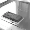Whirlpool W7U HS61BS beépíthető mosogatógép, 15 teríték, A energiaosztály, 41 dB