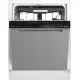 WHIRLPOOL W7U HS61X beépíthető mosogatógép, 15 teríték, A energiaosztály, 41 dB