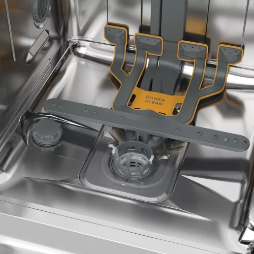 WHIRLPOOL W7U HS61X beépíthető mosogatógép, 15 teríték, A energiaosztály, 41 dB