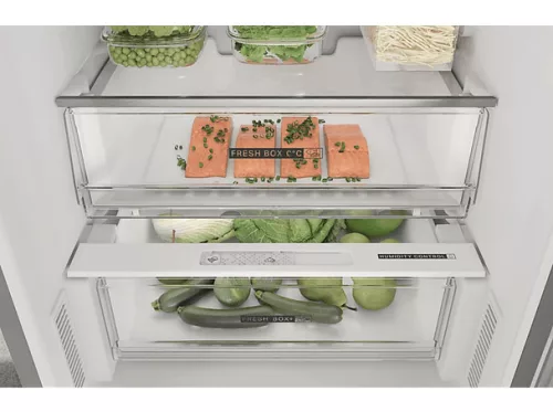 Whirlpool W7X 820 OX alulfagyasztós hűtőszekrény