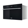 WHIRLPOOL W7 MD440 NB W Collection mikrohullámú sütő, fekete full üveg, 31 liter űrtartalom