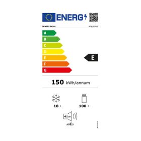 WHIRLPOOL	WBUF011 pult alá építhető hűtőszekrény