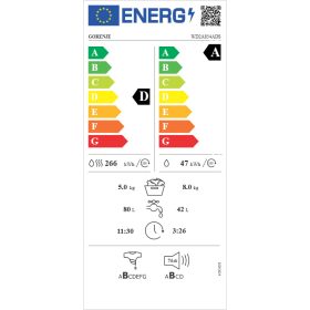 GORENJE WD2A854ADS mosó- és szárítógép