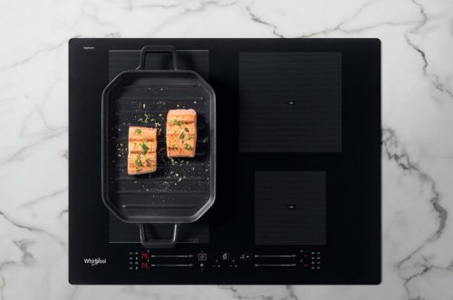 WHIRLPOOL WF S4160 BF indukciós főzőlap zónánkénti premium slider vezérlésű