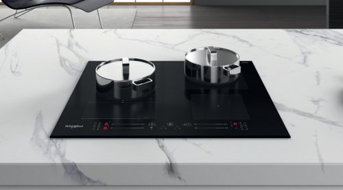 WHIRLPOOL WF S4160 BF indukciós főzőlap zónánkénti premium slider vezérlésű