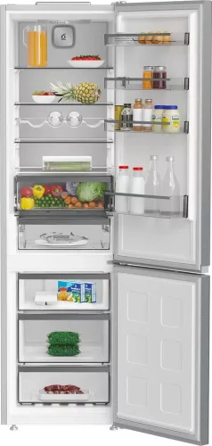 Whirlpool WHK 25404 XP4E szabadonálló hűtő-fagyasztó 355 l nettó kapacitással, E energiaosztály