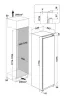 WHIRLPOOL WHSD18A073C1 P hűtő egyajtós beépíthető