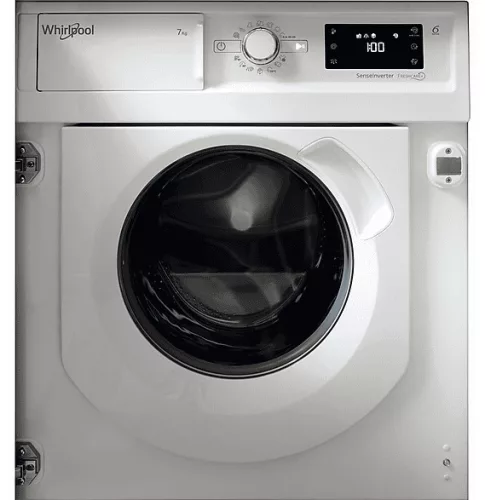 Whirlpool BI WMWG 71483E EU N beépíthető elöltöltős mosógép, 7 kg, 1400 f/perc