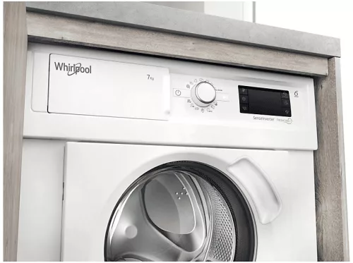 Whirlpool BI WMWG 71483E EU N beépíthető elöltöltős mosógép, 7 kg, 1400 f/perc