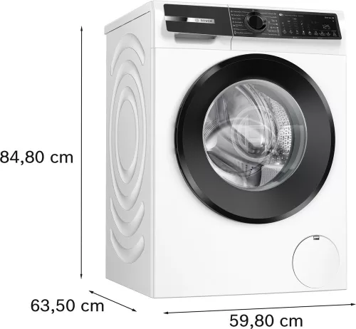 Bosch WNG25401BY Serie 6 mosó-szárítógép, 10,5 kg mosási és 6 kg szárítási kapacitással