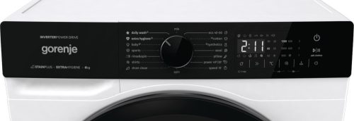 GORENJE WNHA62SASEU keskeny elöltöltős mosógép