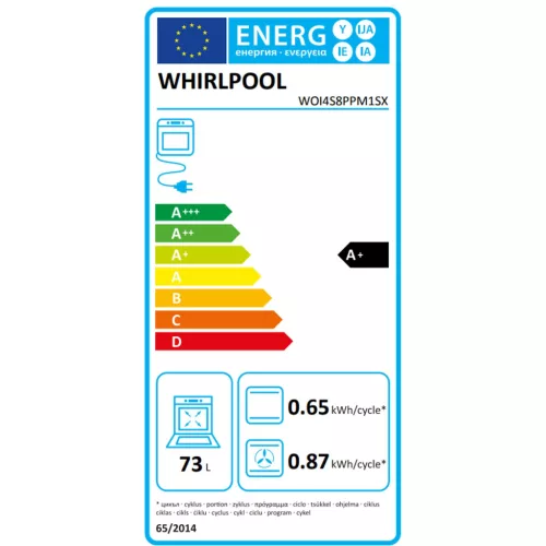 WHIRLPOOL WOI4S8PPM1SX beépíthető sütő