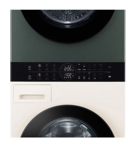 LG WT1210EGF WashTower™, 12/10 kg, max. 1400 ford./perc, Steam™, TurboWash™360˚, Automatikus kondenzátortisztítás és ThinQ™ WiFi funkció