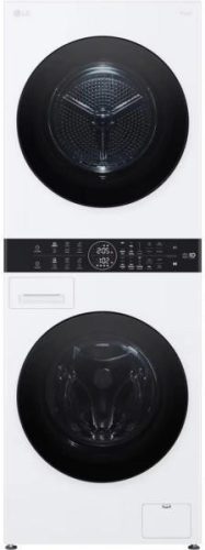 LG WT1210WWF WashTower™, 12/10 kg, max. 1400 ford./perc, Steam™, TurboWash™360, Automatikus kondenzátortisztítás és ThinQ™ WiFi funkció