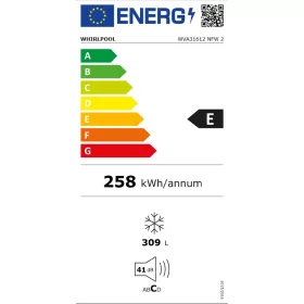 WHIRLPOOL WVA31612 NFW2 fagyasztószekrény