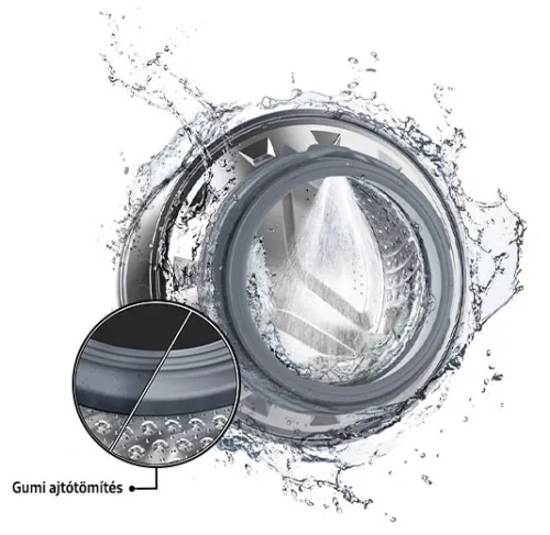 Samsung WW80FG5L32AELE keskeny elöltöltős mosógép 8 kg, AI Ecobubble™, WiFi
