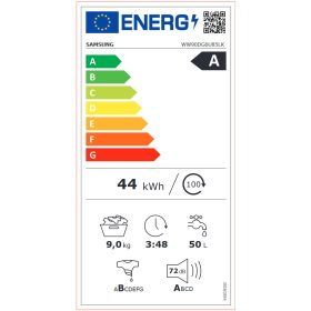   SAMSUNG WW90DG6U85LKU4 9 kg elöltöltős mosógép AI energia üzemmóddal