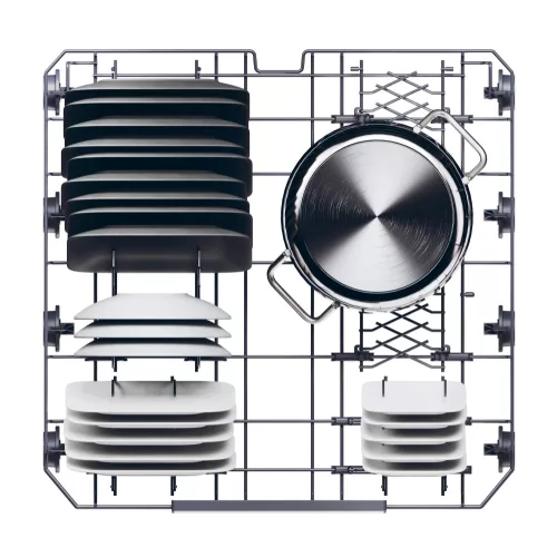 Haier XF 4A4M4PB fekete mosogatógép, 14 teríték, A energiaosztály, WiFi