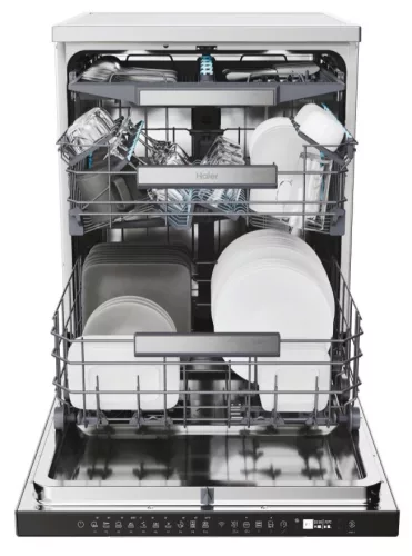 Haier XF 4A4M4PX szabadonálló mosogatógép, A energiaosztály, 10 program, inverter motor, alacsony zajszint
